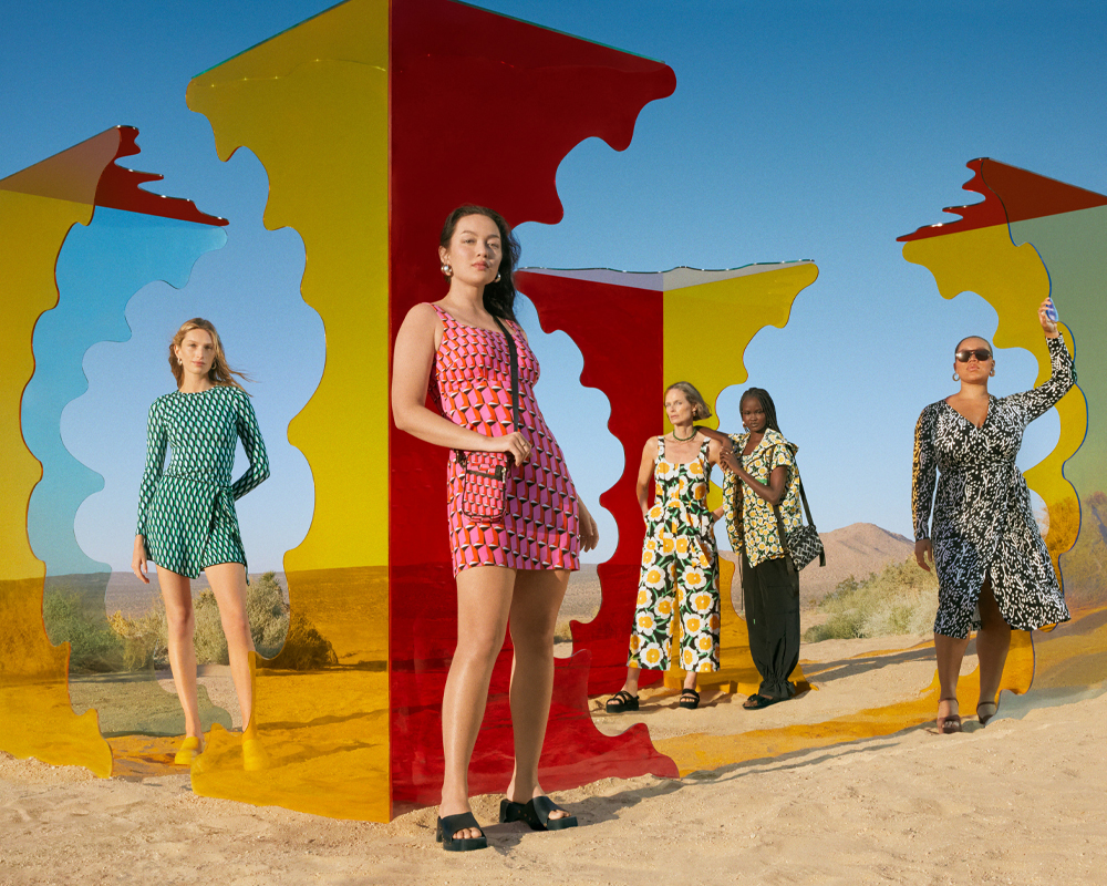Diane von Furstenberg برای Target: The Spring Collection with Serious Style در سایزهای بزرگ موجود است!